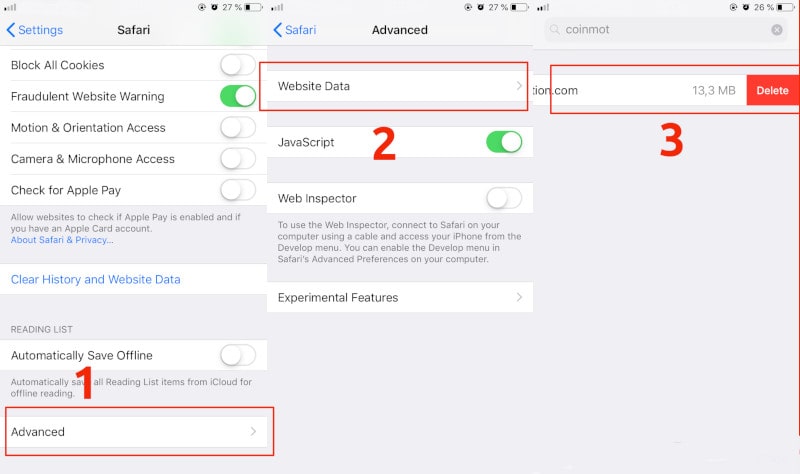 iPhone and iPad how to clear browsing history