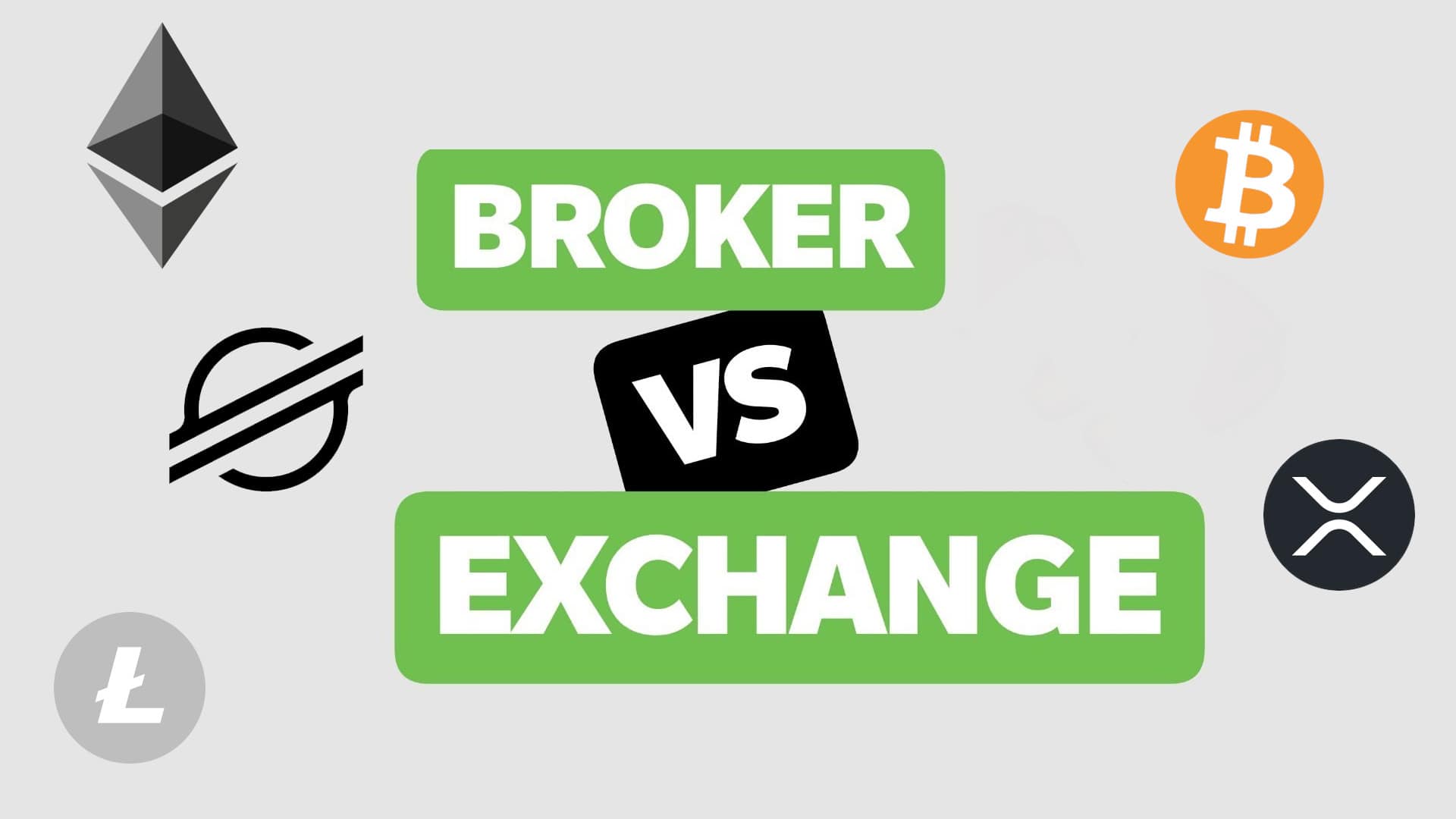 Diferencias entre bróker y exchange de criptomonedas