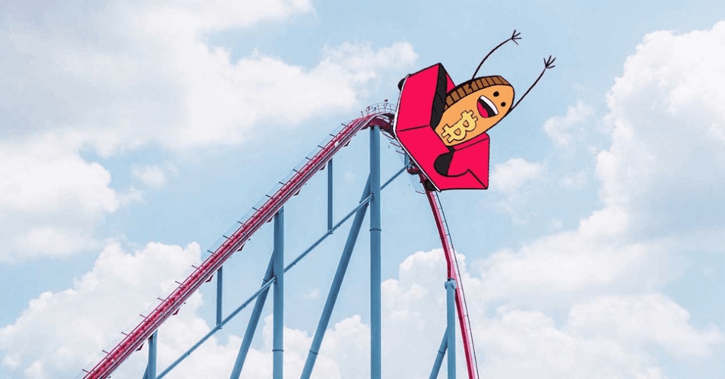 Bitcoin roller coaster ride