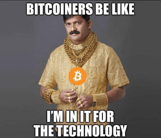bitcoiners  crypto meme
