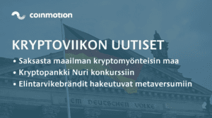 Kryptoviikko pähkinänkuoressa