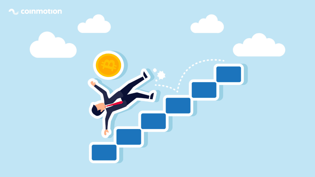 Bitcoin selkeässä laskussa