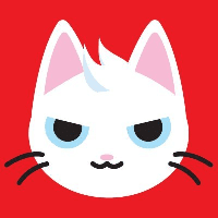 cat in a dogs world Logo